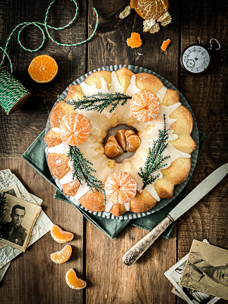 Photo d&#39;un gateau à la Clémentine