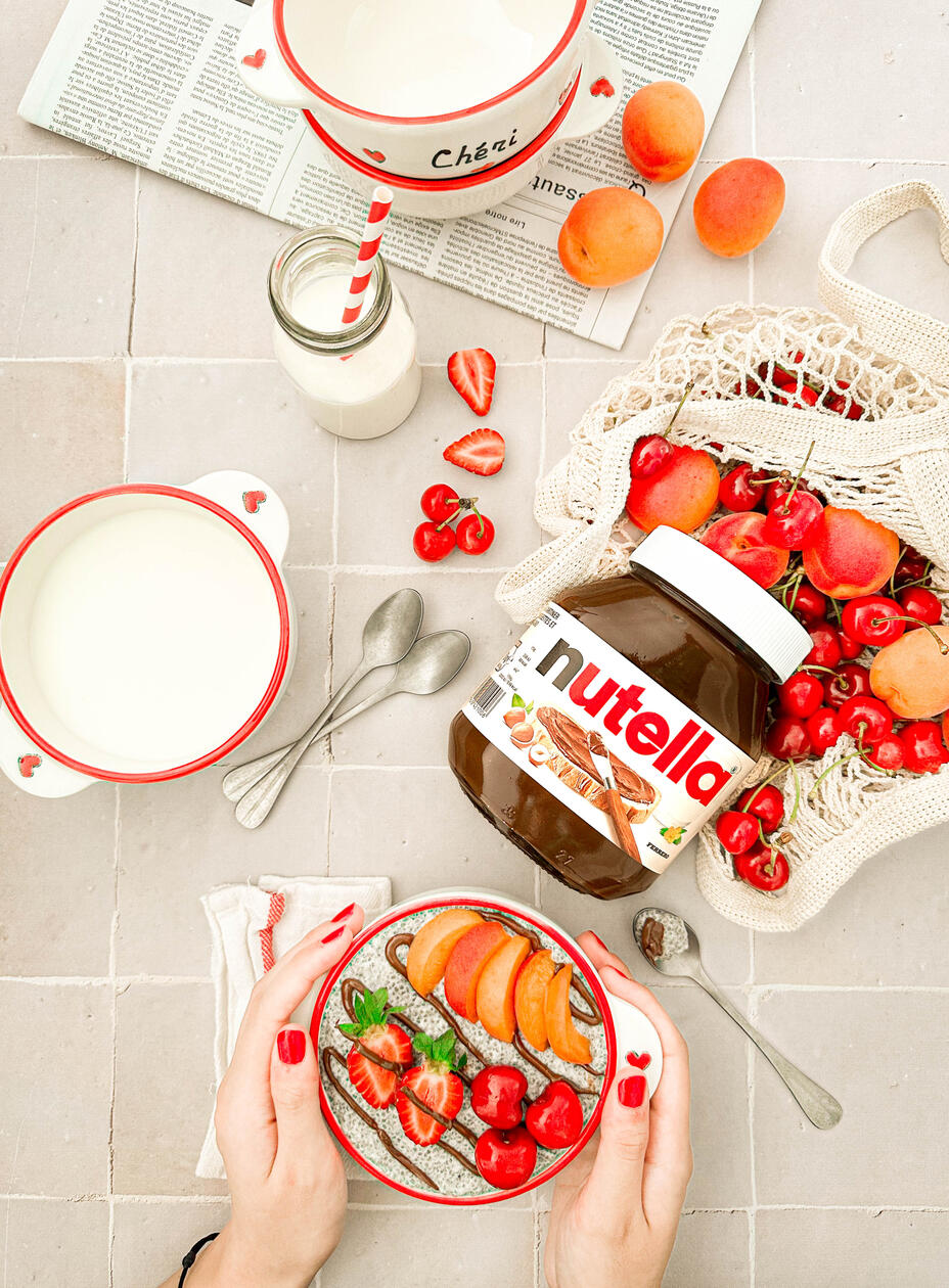 Photo pot de NUTELLA Photo pot de NUTELLA