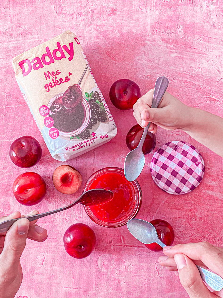 Photo de confiture et sucre Daddy